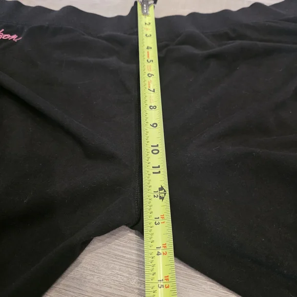 Harley-Davidson Black Joggers with Pink and White Stripes - Picture 8 of 10